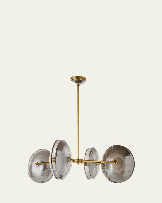 Whitney 42" 4-Light LED Chandelier